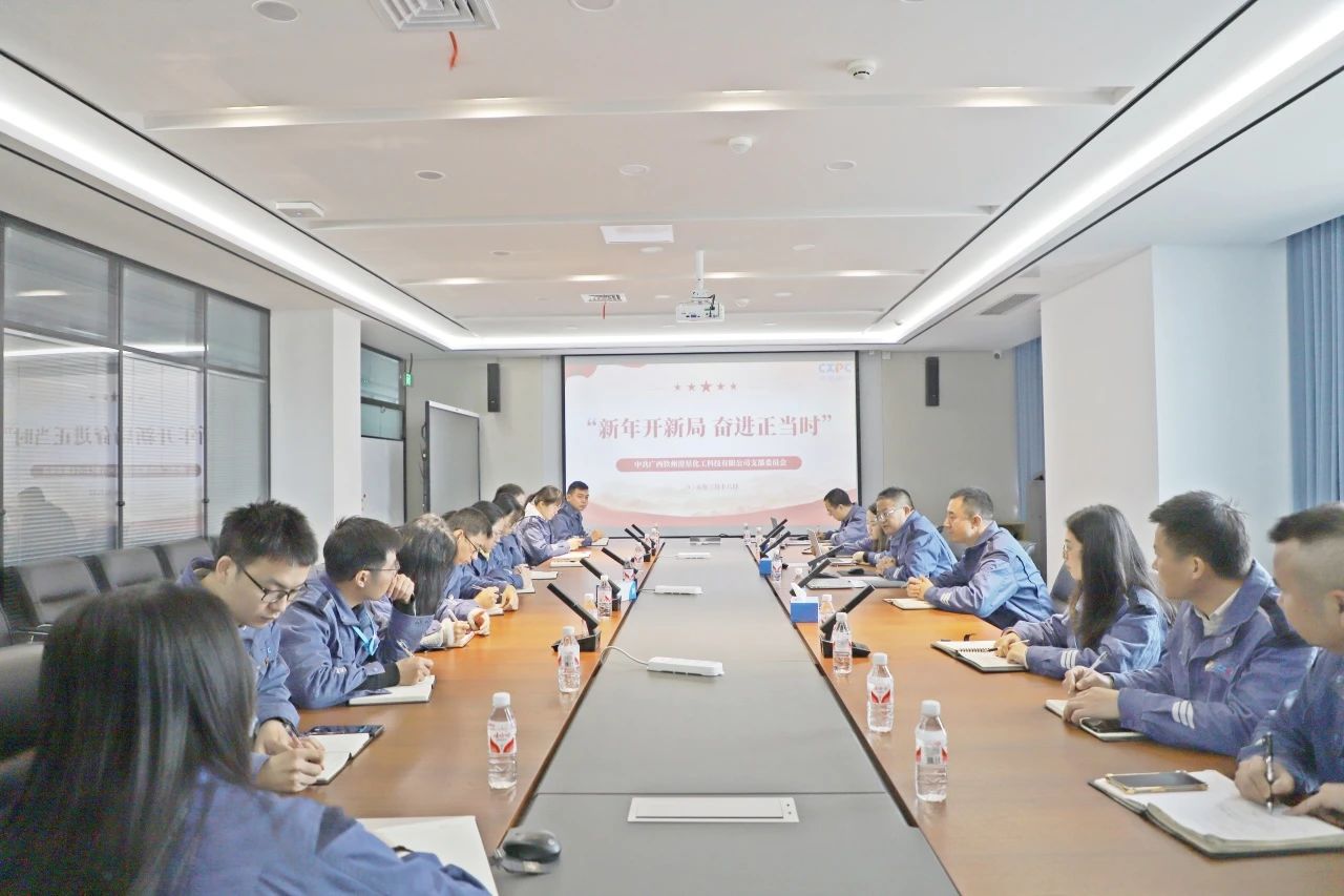 新年開新局 奮進(jìn)正當(dāng)時(shí) | 欽州澄星黨支部召開黨員擴(kuò)大會(huì)議